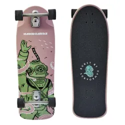 Hamboards Burst Carving 32" Surfskate Board Complete