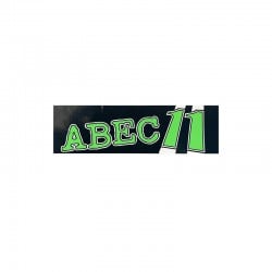 Abec11 Stripes Sticker Medium