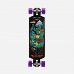 Pantheon Trip Carbon Indian Hills 33" Paris 88 Wheels Longboard Complete