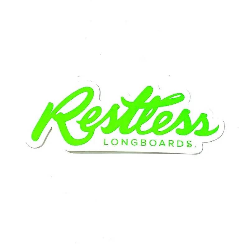 restless Restless Longboards Logo Sticker