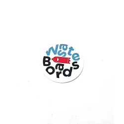 WasteBoards Wasteboard logo sticker