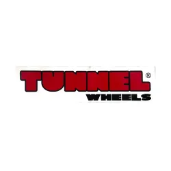 Tunnel tunnel logo sticker medium