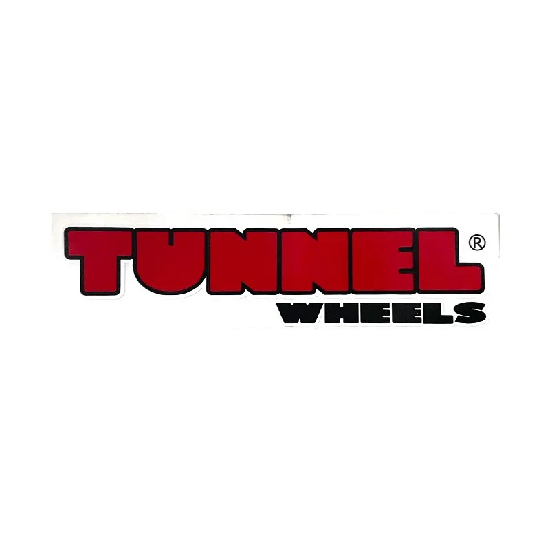 Tunnel tunnel logo sticker medium