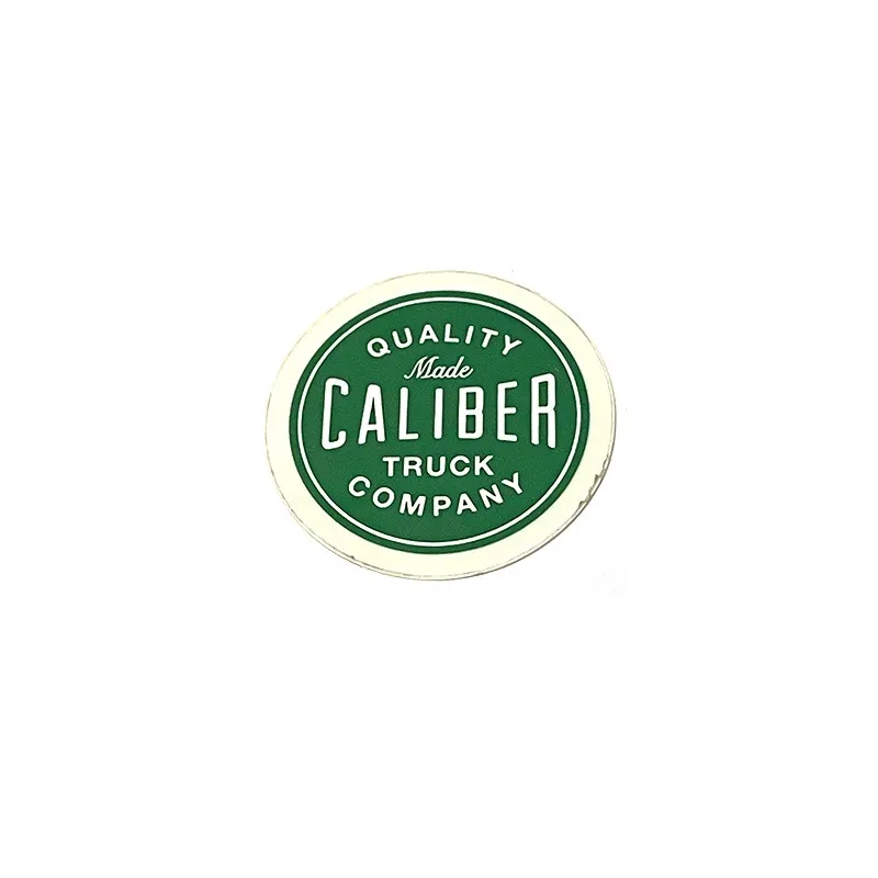 Caliber logo sticker