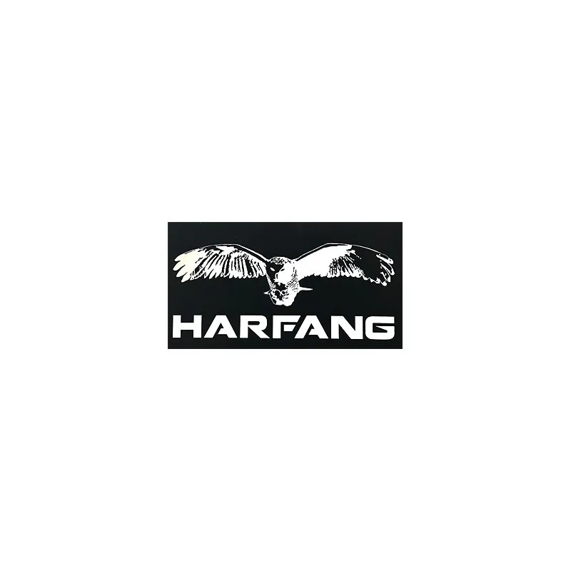 Harfang logo small sticker