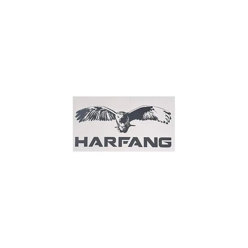 Harfang logo small sticker