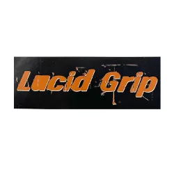 Lucid Grip logo sticker