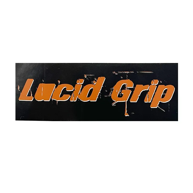 Lucid Grip logo sticker