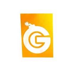 G-Bomb logo sticker