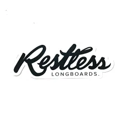 Restless Longboards Logo Sticker