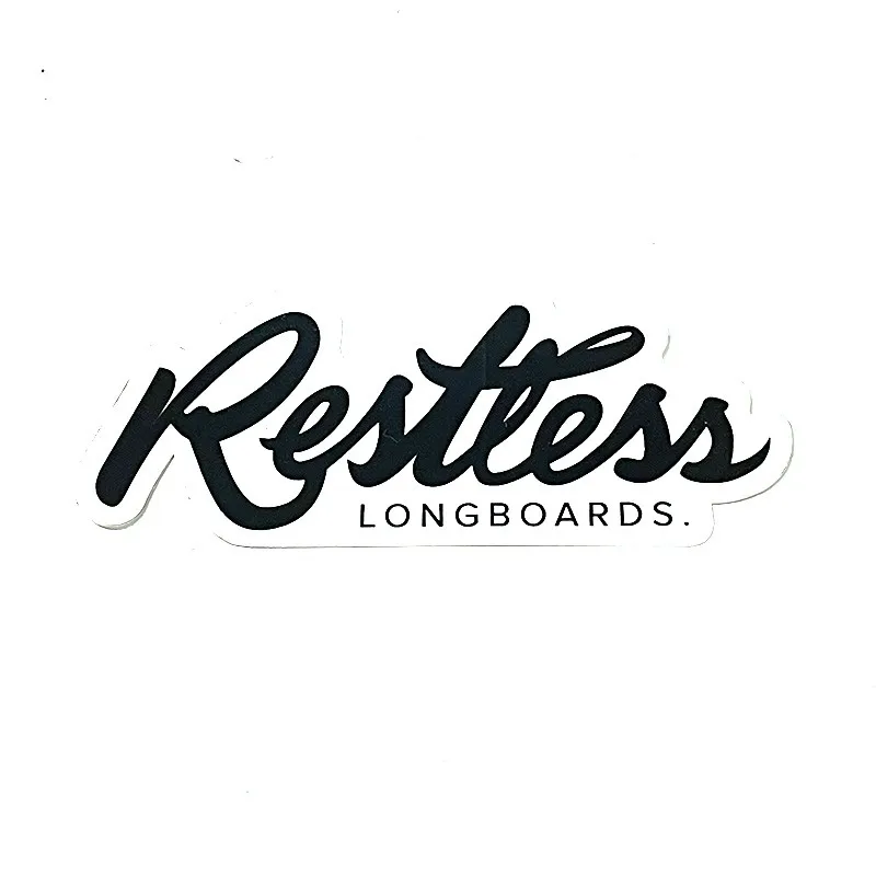 Restless Longboards Logo Sticker