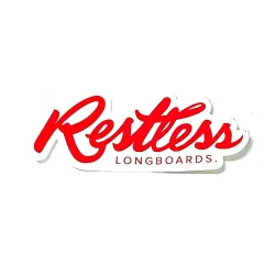 Restless Longboards Logo Sticker