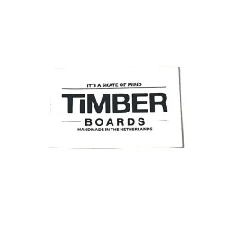 Timber Boards Timer Boards Its A Skate Of Mind Sticker