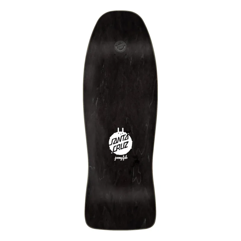 Santa Cruz Kendall Friend Of The World Reissue Deck 10.0" Old School Skateboard Deck