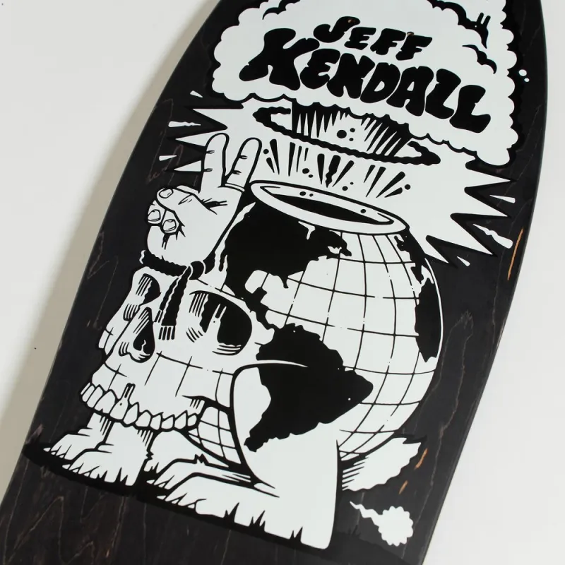 Santa Cruz Kendall Friend Of The World Reissue Deck 10.0" Old School Skateboard Deck