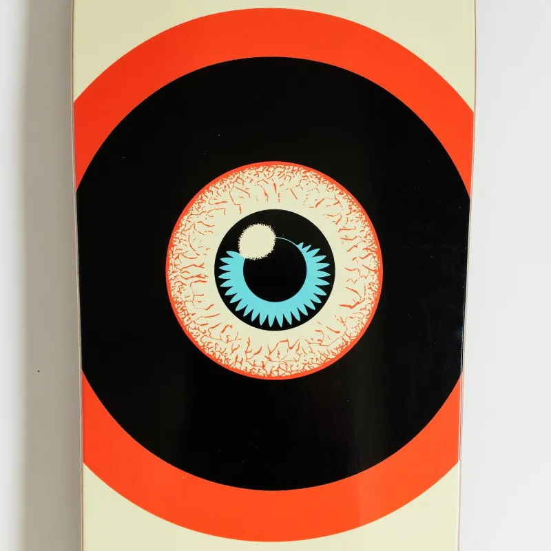 Santa Cruz Roskopp Target Eye Reissue 9.62" Old School Skateboard Deck