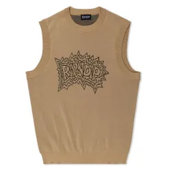 RIPNDIP Natural Shock Knit Sweater Vest