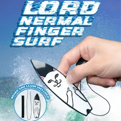 RIPNDIP Lord Nermal Finger Surfboard