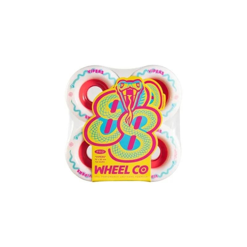 88 Wheels Viper Pro 70mm 74A Free Ride  Wielen
