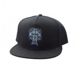 Dogtown Blue Cross Patch Snapback Cap