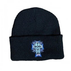 Dogtown Blue Cross Patch Beanie