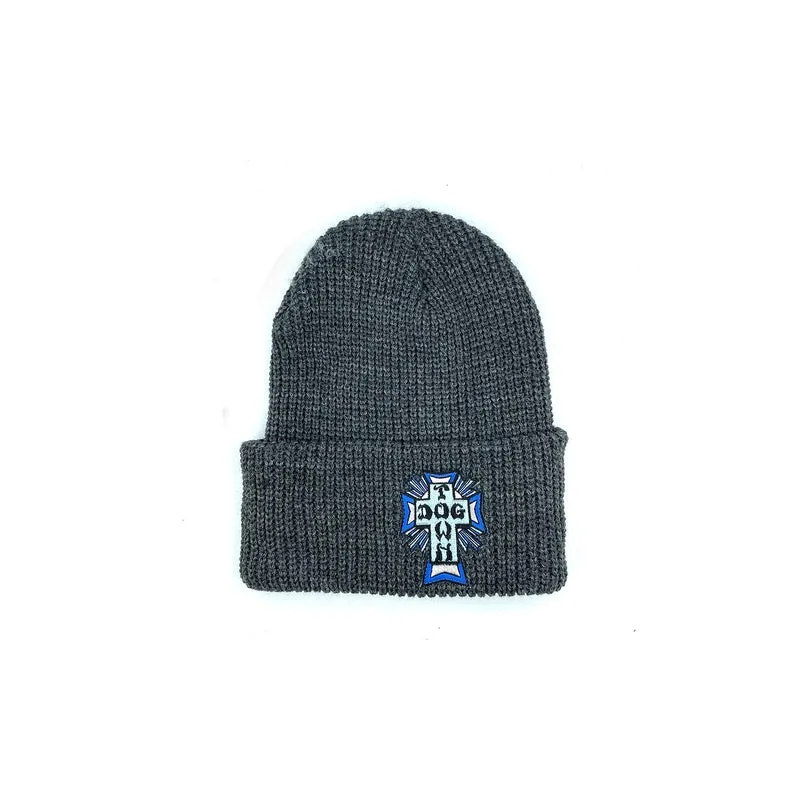 Dogtown Blue Cross Patch Beanie