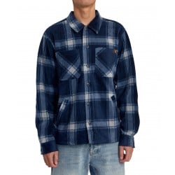 RVCA Chainmail Crew  Moody Blue