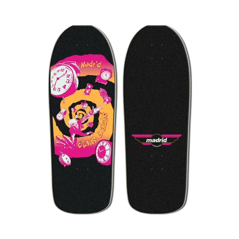 Madrid Retro Metallic Claus Grabke Limited Edition 10.75" Old School Skateboard Deck