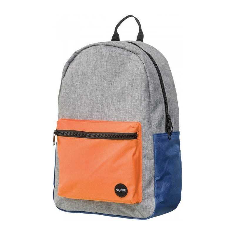 Globe Dux Deluxe Backpack Grey/Orange Globe Dux Deluxe Backpack Grey/Orange