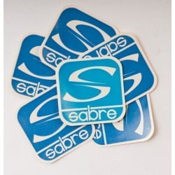 Sabre Square Small Sticker