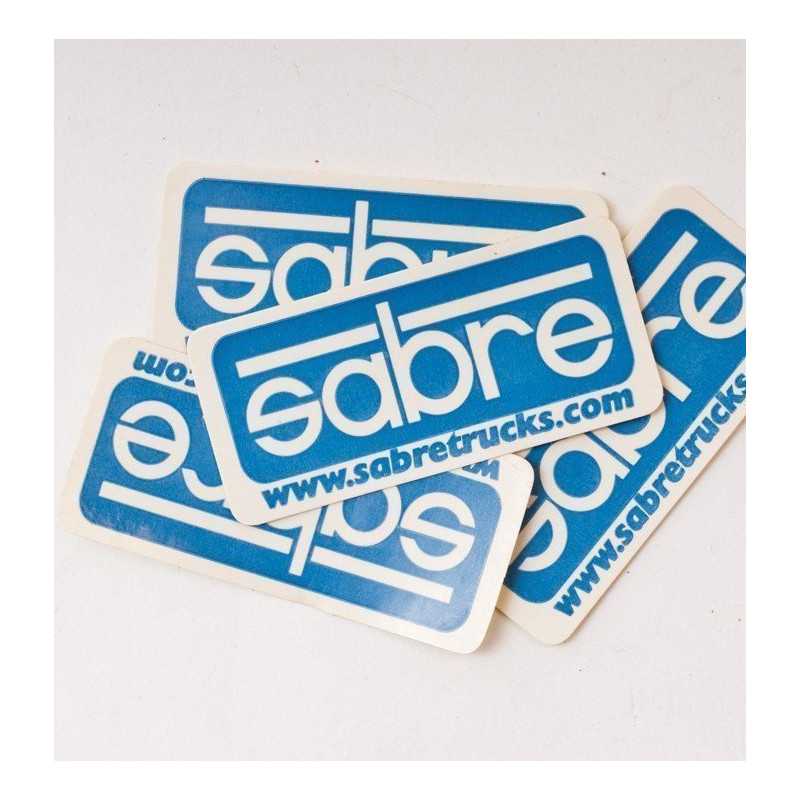 Sabre Rectangle Small Sticker