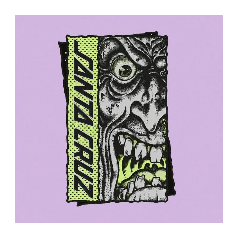 Santa Cruz Roskopp Rigid Face Front T-Shirt