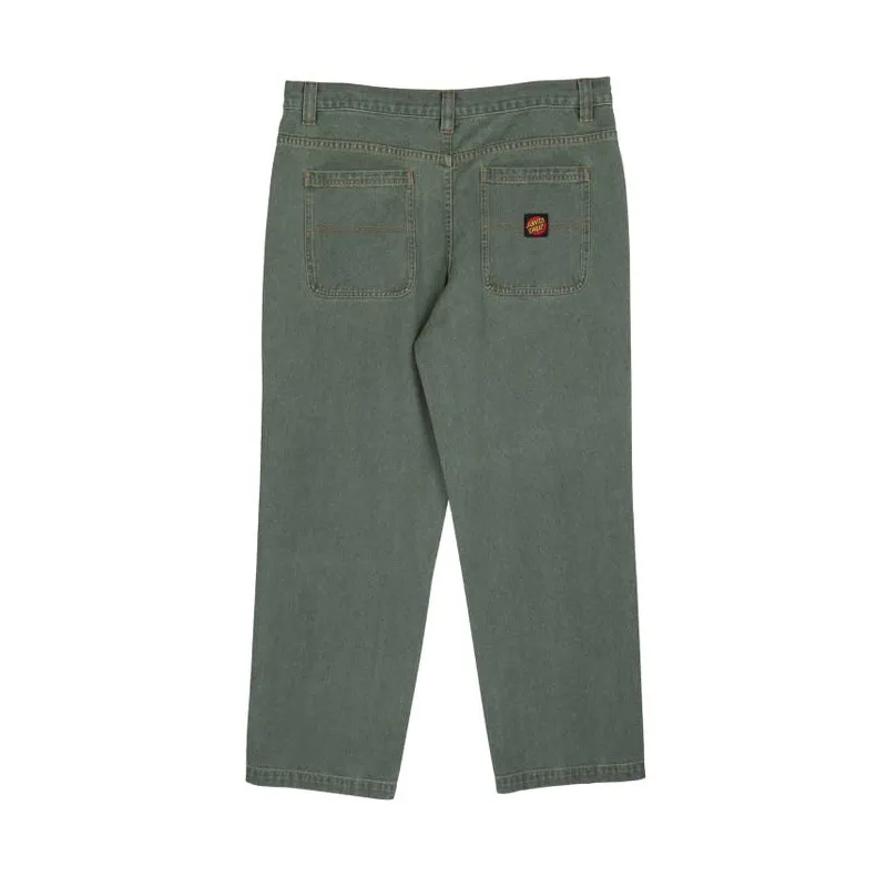 Santa Cruz Classic Label Panel Jeans