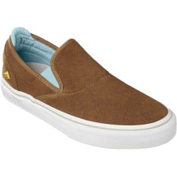 EMERICA Wino G6 Slip-On Shoes Brown/Blue - 8.5