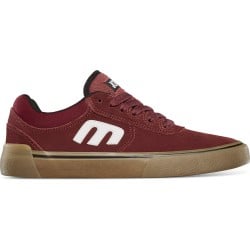 ETNIES Joslin Vulc Shoes Burgundy/Gum - 8.5
