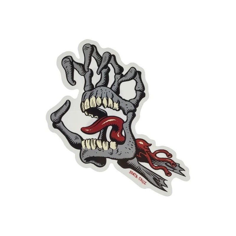 Santa Cruz Bone Hand Sticker Santa Cruz Bone Hand Sticker