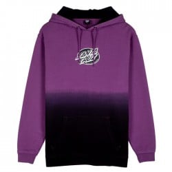 Santa Cruz Opus Dot Stripe Bucket Hat  Grape Dip Dye