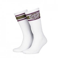 Santa Cruz Oval Dot Stripe Socks