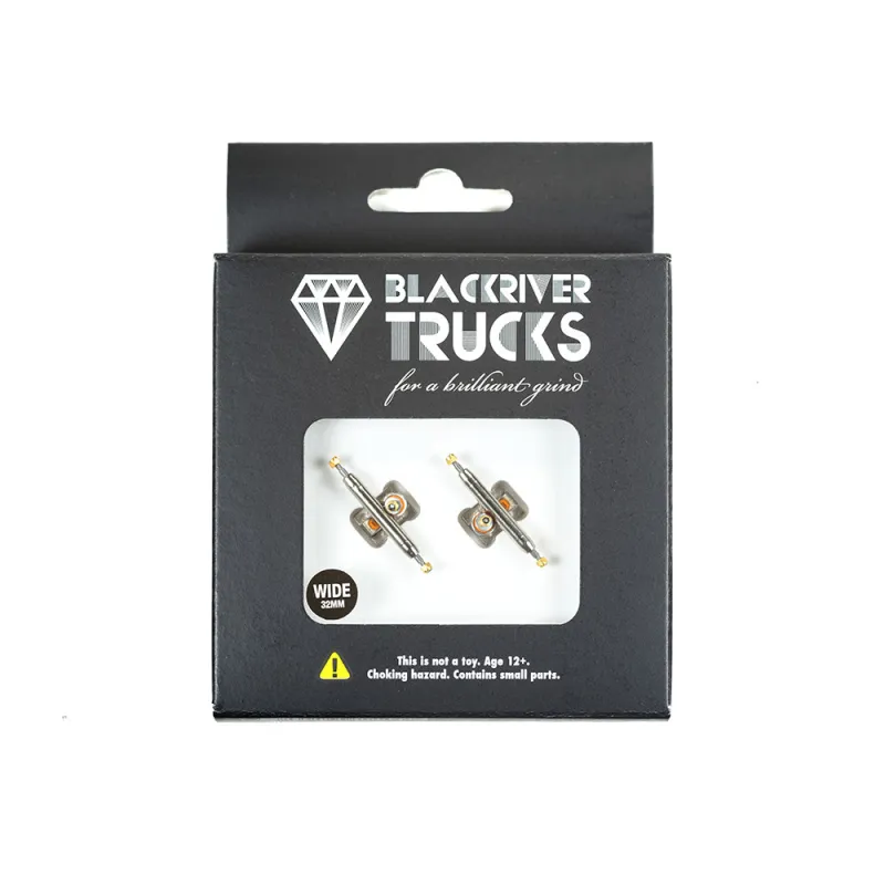 Blackriver Fingerboard Trucks Wide 3.0 Silver/Silver 29
