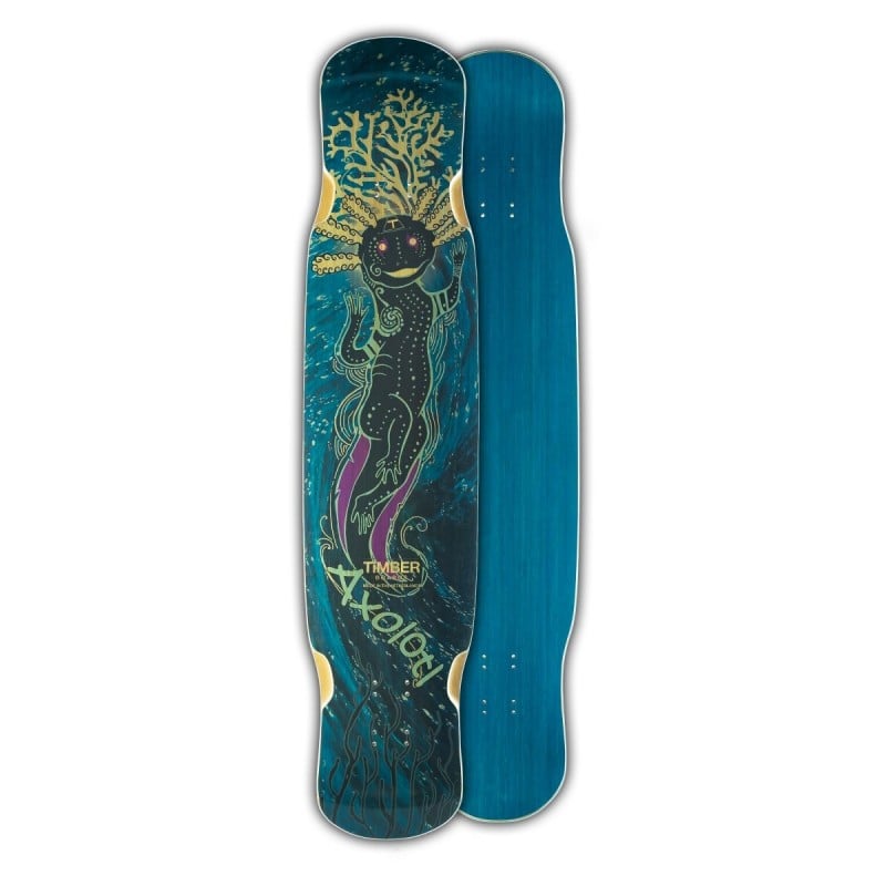 Timber Axolotl Longboard Deck