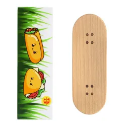 Teak Tuning Fingerboard Deck & Graphic Wrap