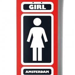Girl Amsterdam WE OG 8.25" Skateboard Deck