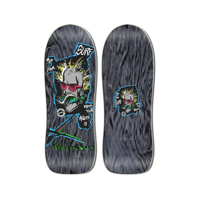 Madrid X Maui and Sons Surfmouth 10.5" Skateboard Deck