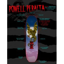 Powell-Peralta Pro Andy Anderson Baby Heron (Vajra) Flight 8.4" Skateboard Deck