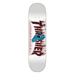 Santa Cruz x Thrasher Screaming Flame Logo Skateboard Deck
