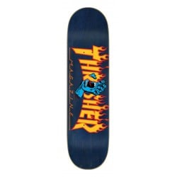 Santa Cruz x Thrasher Screaming Flame Logo Skateboard Deck