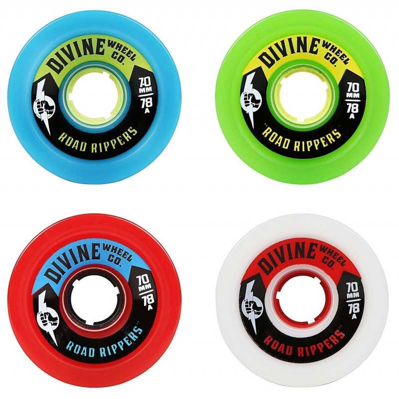 Divine Road Rippers "Thunder Hand" 70mm Wheels Divine Road Rippers "Thunder Hand" 70mm Wheels