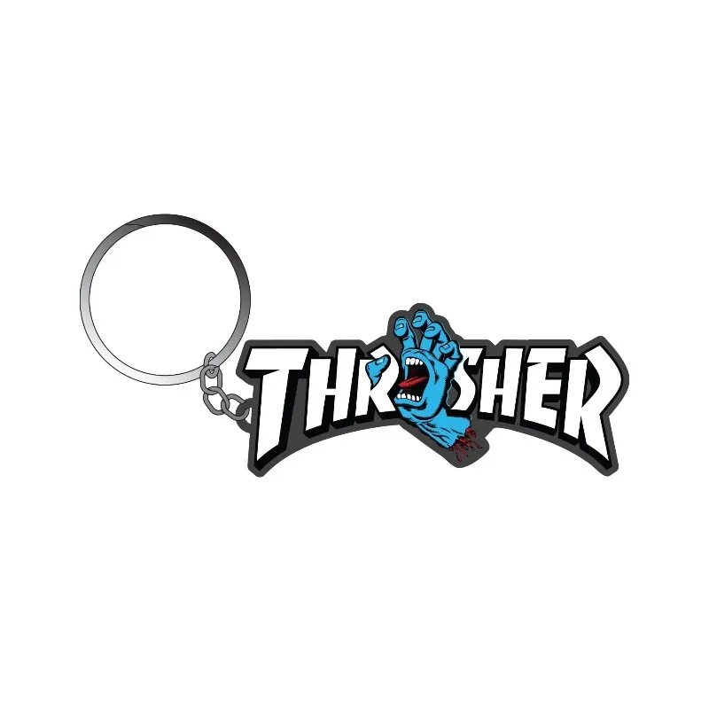 Santa Cruz Thrasher Screaming Logo Keychain