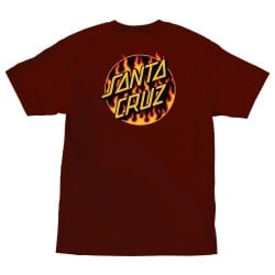Santa Cruz x Thrasher Flame Dot T-Shirt