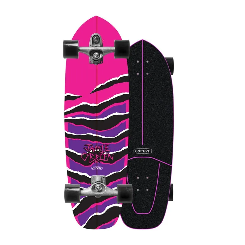 Carver Job Pink Tiger 33" Surfskate Complete